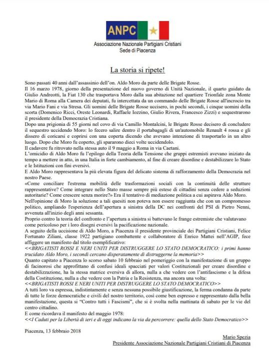 comunicato anpc piacenza