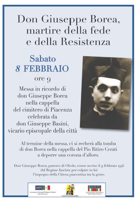 Don Giuseppe Borea commemorazione 2020