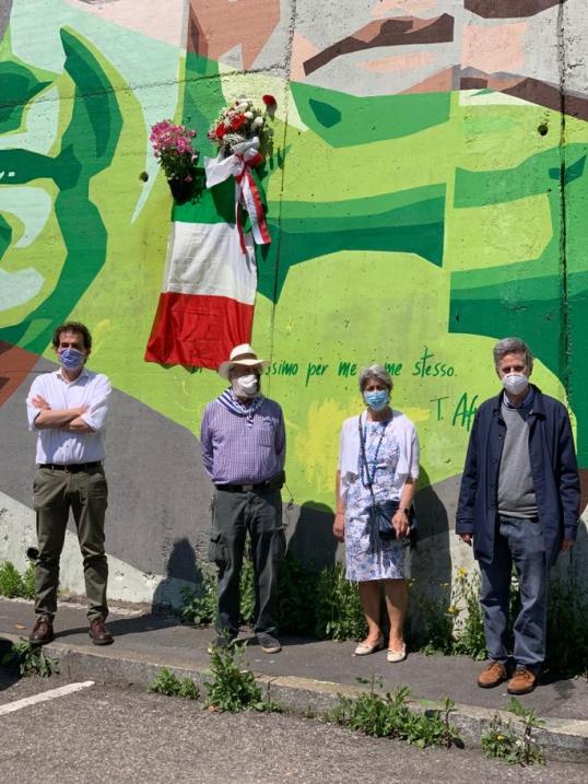 inaugurazione murales